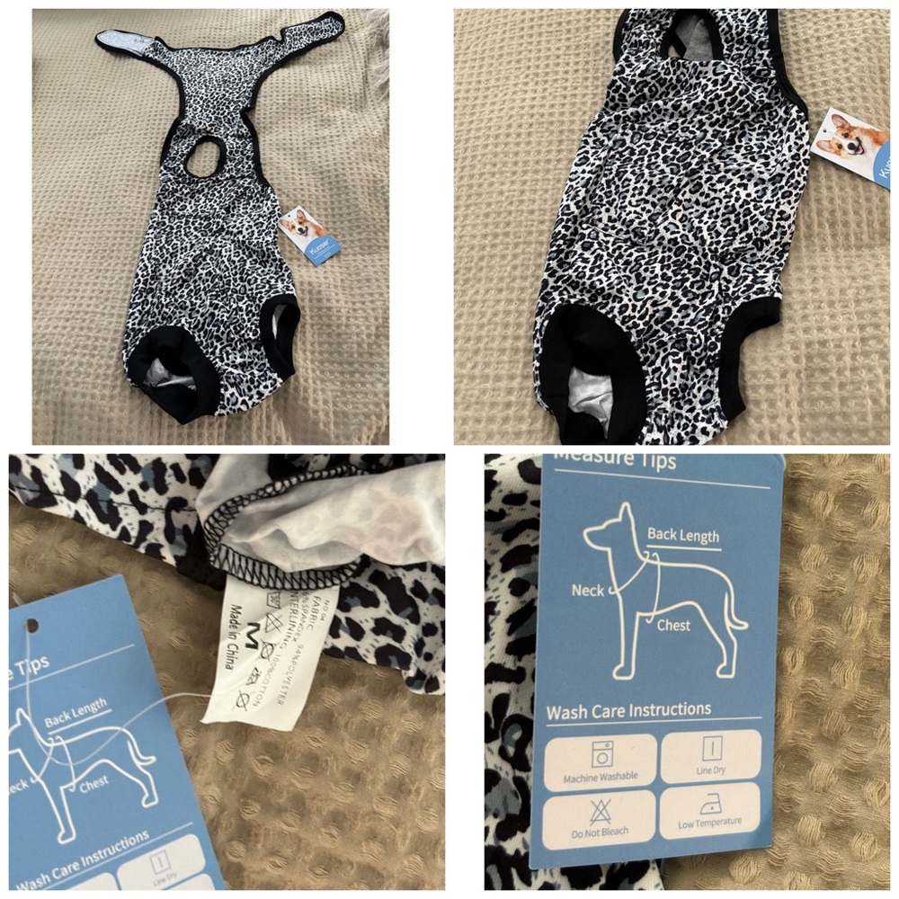 Kuoser Dog surgery dog suit.  NWT - Picture 3 of 11